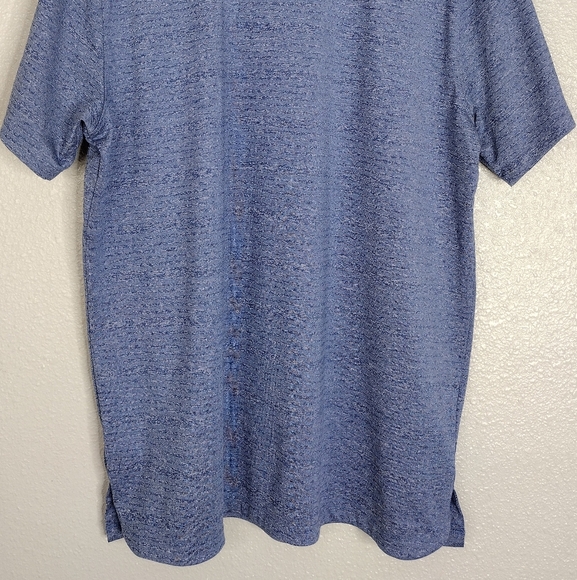 Nike Men's Blue Comfort Fit Short Sleeve Athletic Golf Polo Shirt Sz L - Picture 11 of 13